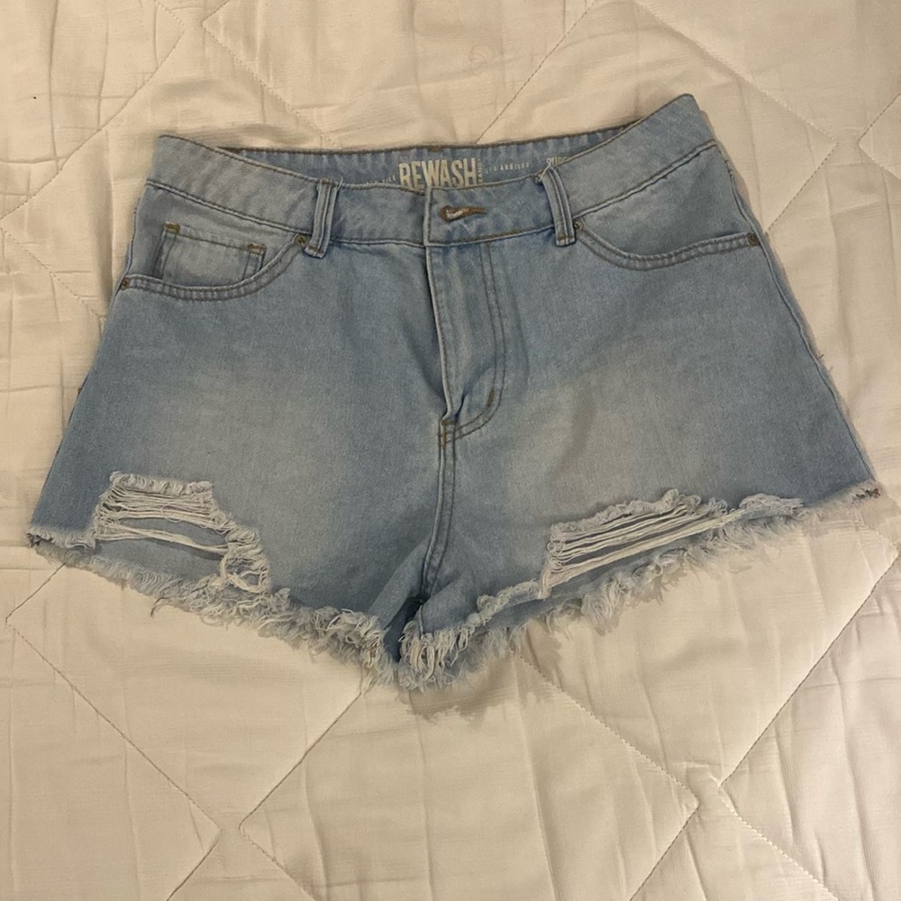 REWASH Jean Shorts